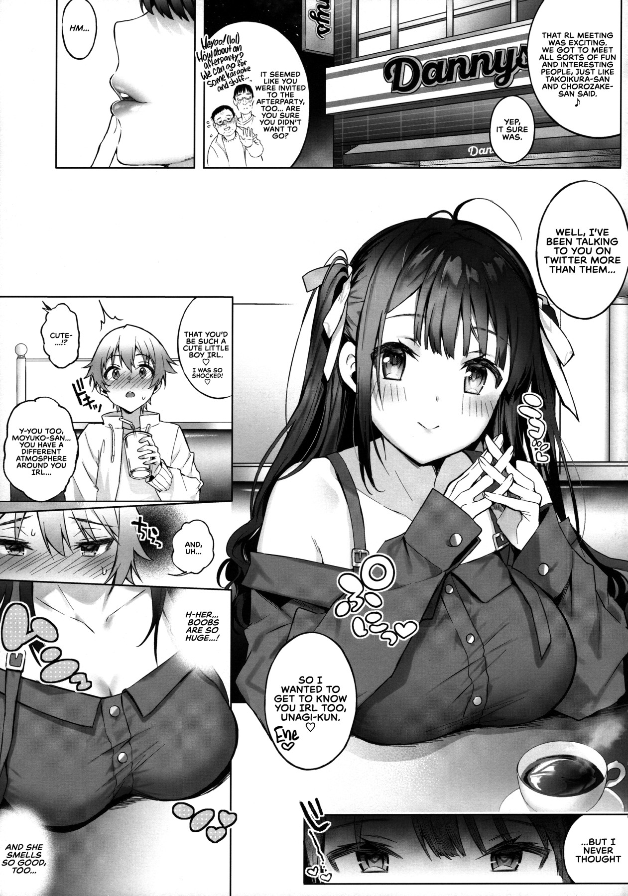Hentai Manga Comic-The Girl I Met Online Can't Restrain Herself-Read-2